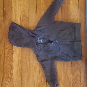 Zip up sweatshirt
